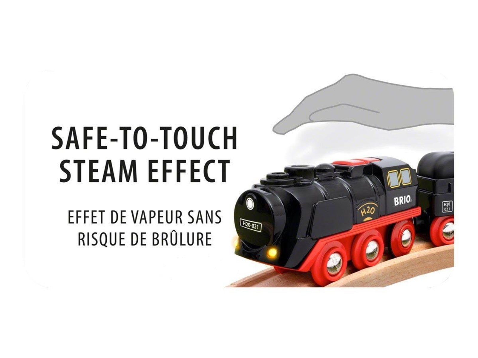 Brio Battery-Operated Steaming Train Brio Battery-Operated Steaming Train